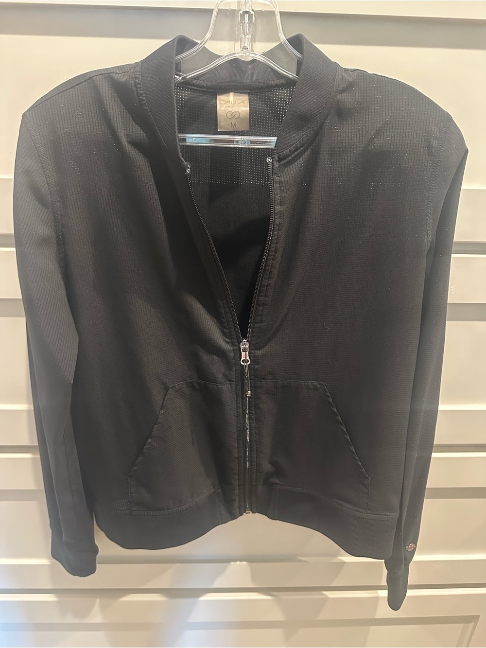 Calls Black Zip-Front Lightweight Women's Jacket